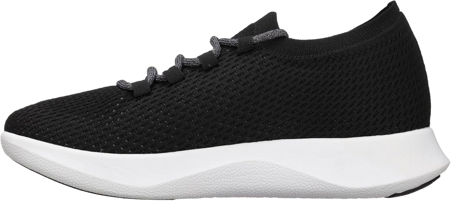 CALTO Men's Invisible Height Increasing Elevator Shoes - Black/Grey Ultra Lightweight Sporty Sneakers - 2.4 Inches Taller - Q082 - Size 6 D(M) US - Image 3