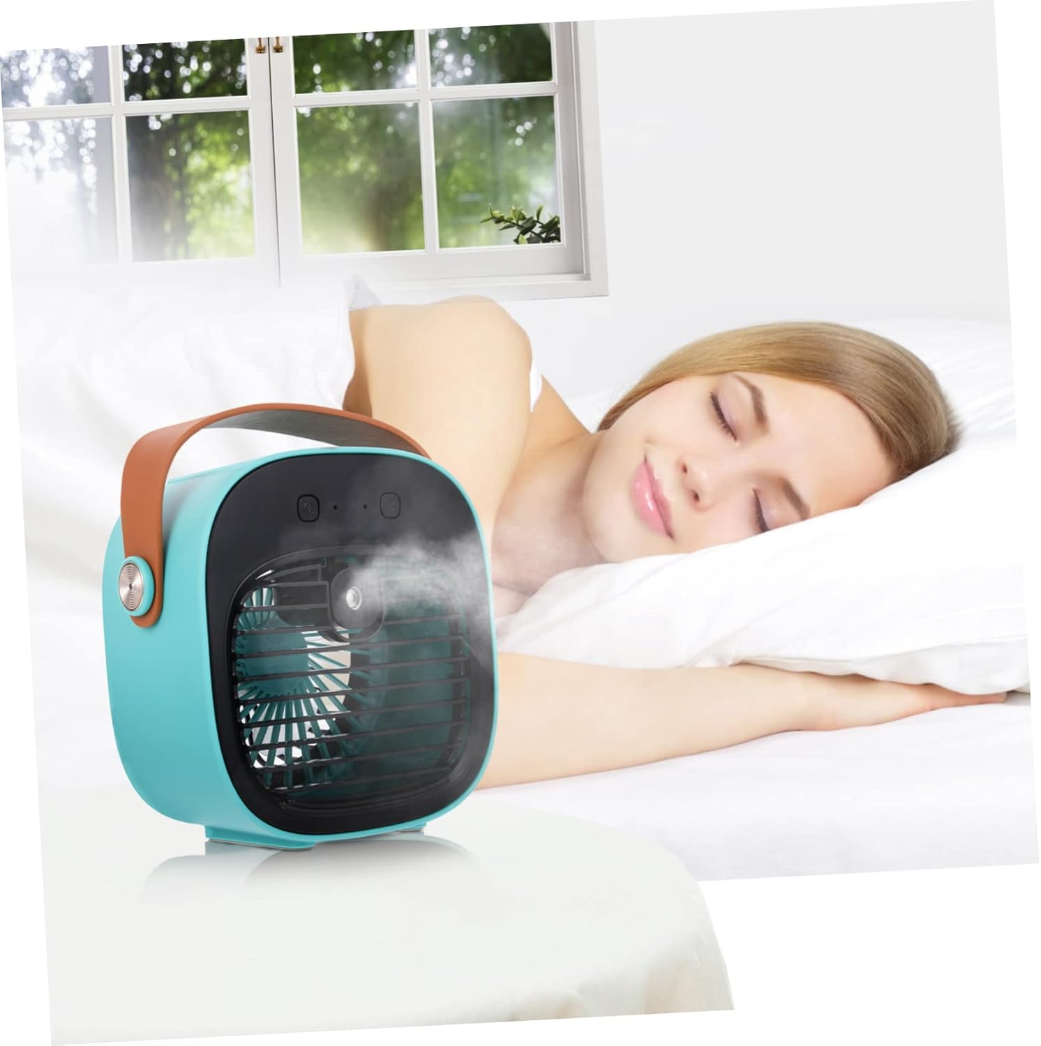 Alipis 1 Set Desk Fan Portable Air Circulator with Variable Speed Lightweight Cooling Fan for Office Dormitory and Home Use Rechargeable