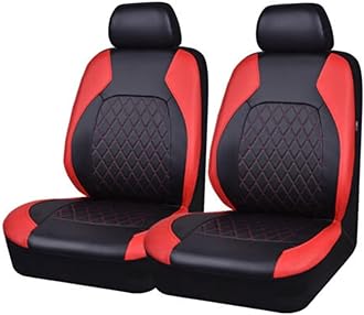 JXYBMNB 9 Pcs Seat Covers for Toyota Raize 2019 2020 2021 2022 2023 2024 2025, Leather Car Seat Cover Waterproof Non-Slip All Weather Interior Accessories,Red