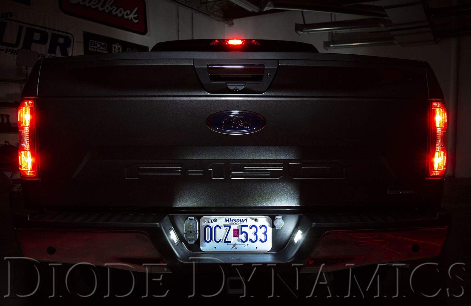 Diode Dynamics License Plate LEDs compatible with Ford F-150 1997-2017 (pair), 194 HP5 Pure White (5000K)