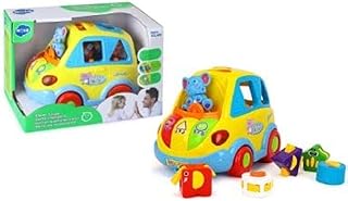 لعبة سيارة تعليمية ايديوكاف مع موسيقى واضواء، 896، بلاستيك