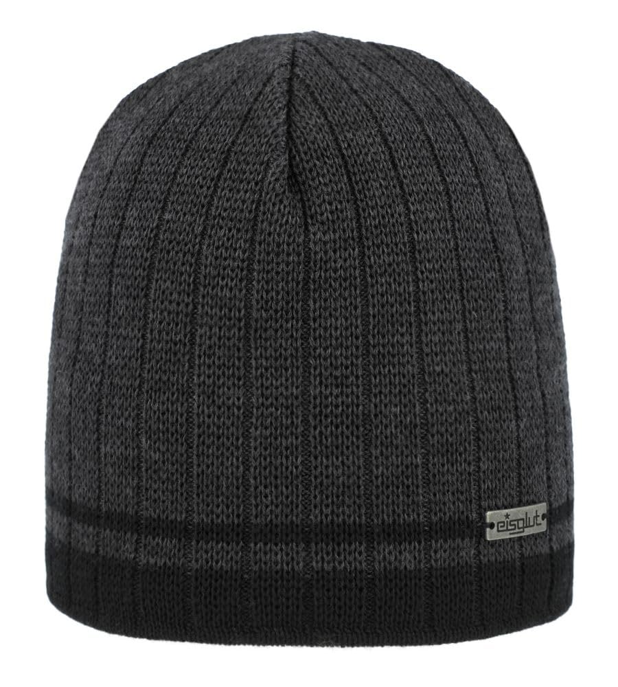 Eisglut Unisex Gris Beanie Manfredg