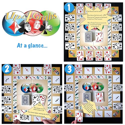 Up 4 Grabs – Juego de mesa con cartas rápido y divertido miniatura 4