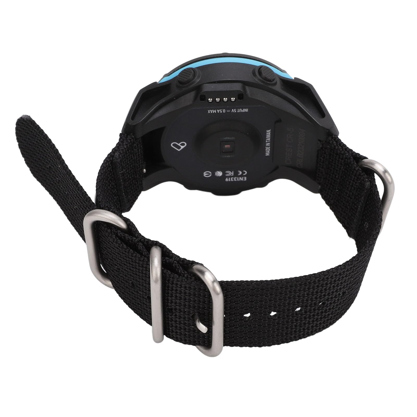 Generic Reloj de Buceo K1 Vidrio Bluetooth Multifuncional para Entusiastas del Buceo 100 M de Profundidad Negro