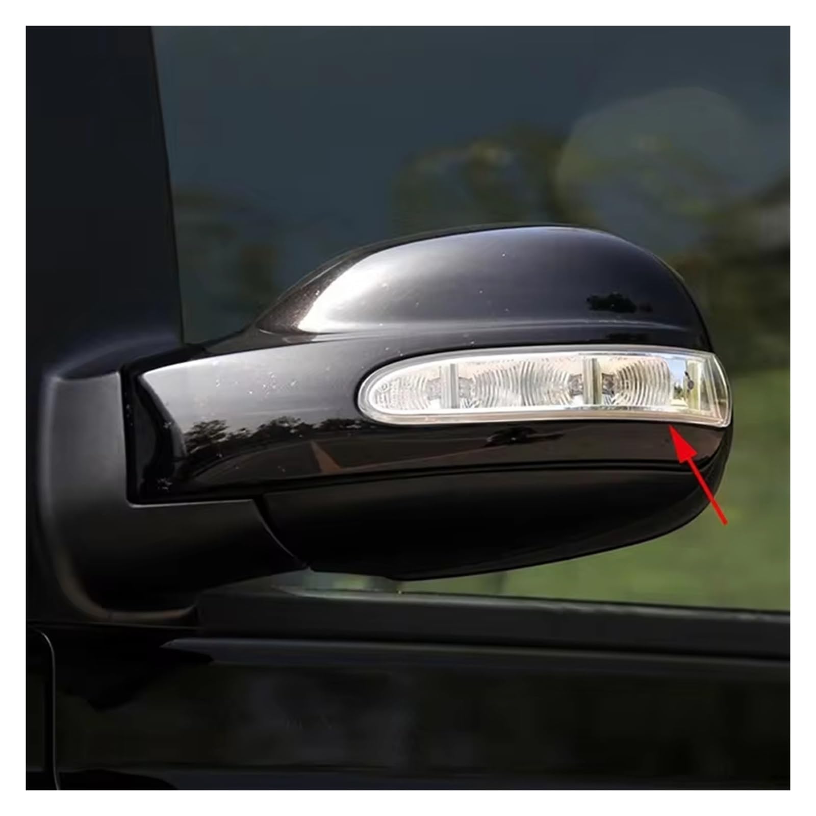 Traseras Piloto Trasero Luz Espejo Retrovisor Coche para Benz para W209 para CLK200 para CLK220 para CLK240 para CLK280 para CLK320 2002 2003 2004 2005 2006 2007 2008 2009 Faros traseras Montaje(Left