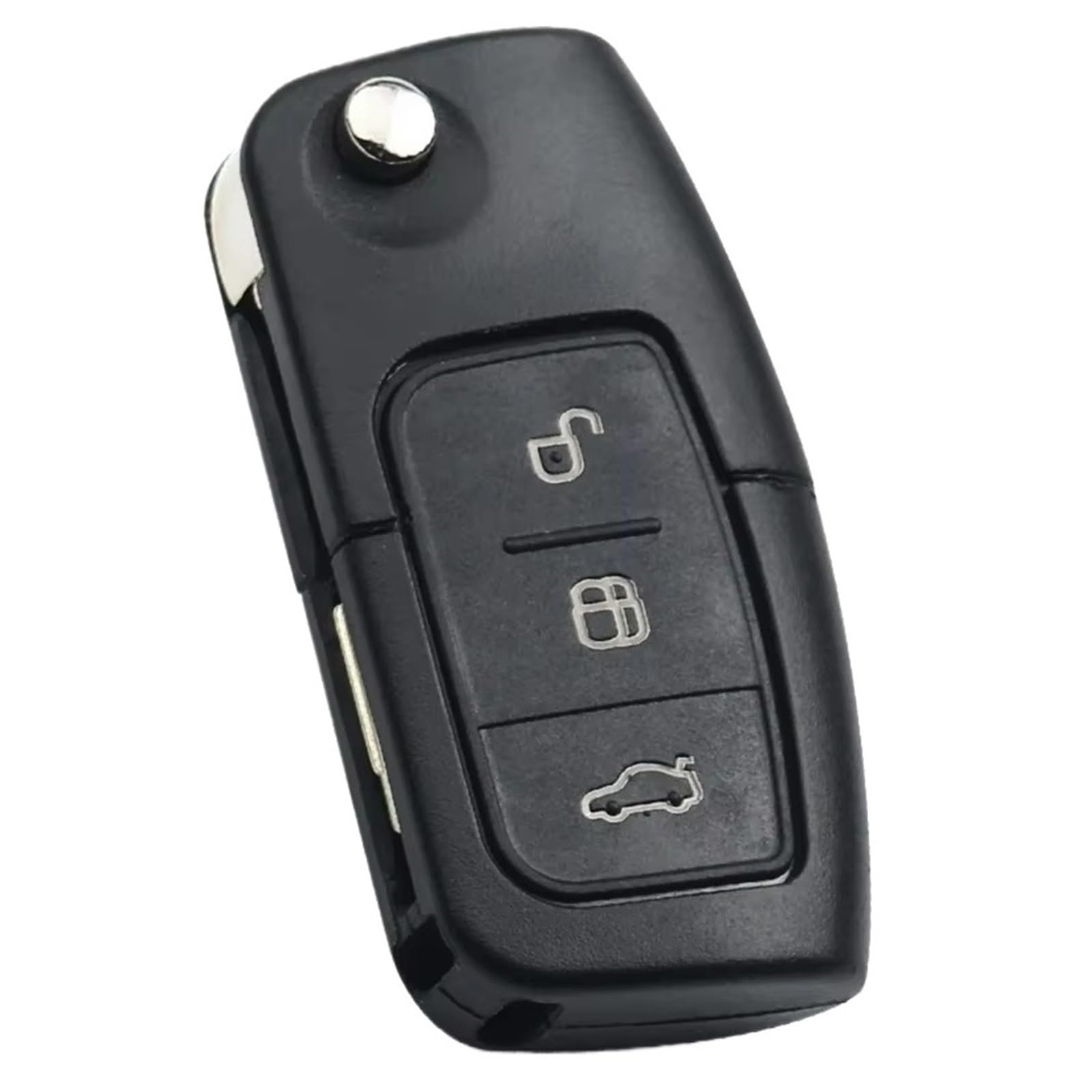 Compatibile Con Ford Per S-MAX Per Galaxy 2006 2007 2008 2009 2010 Custodia A Conchiglia Chiave A Distanza Vibrazione A 3 Pulsanti HU101 FO21(HU101)