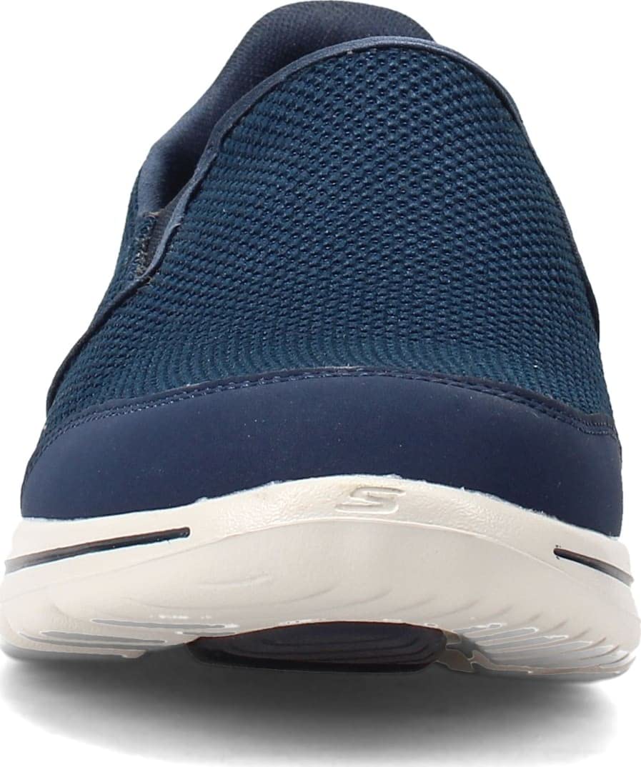 Skechers Homme Gowalk 5-Elastic Stretch Athletic Slip-on Casual Loafer Walking Shoe Basket, Bleu Marine 2, 44 EU X-Large