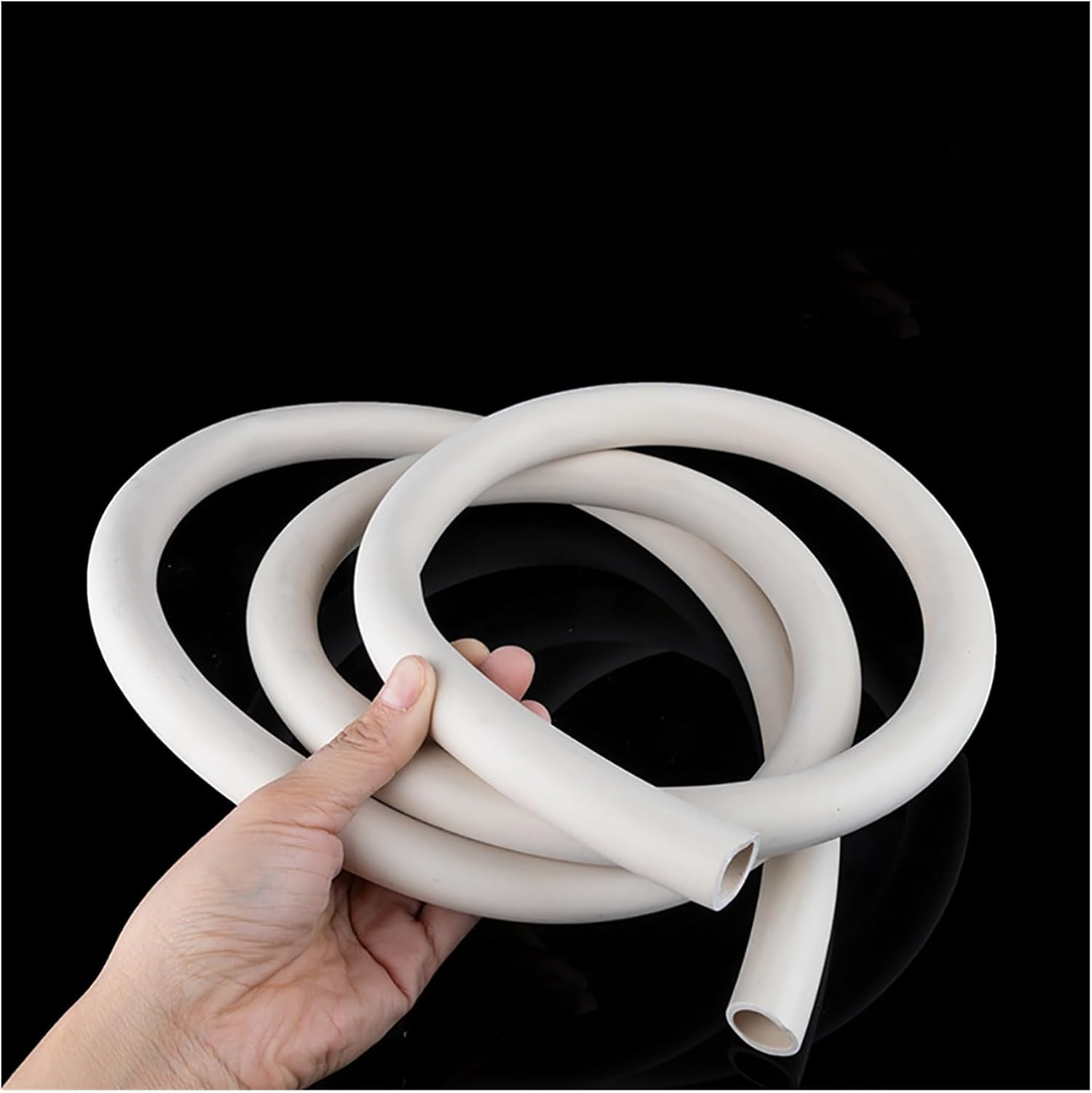 1-5M ホワイト ゴムチューブ 内径2/3/4/5/6/8/16/19mm 実験用真空チューブ 弾性レザーチューブ 真空ポンプホー