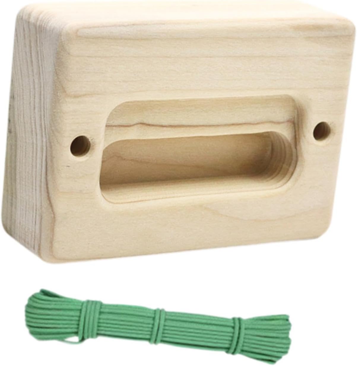 Climbing Hangboard Beginner with Hanging Rope Upper Body Workout Fingerboard