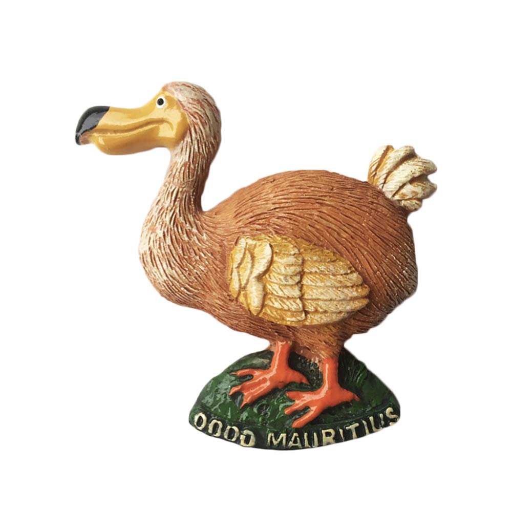 Wedarego Mauritius Dodo 3D Dodo Mauritius Refrigerator Fridge Magnet Tourist Souvenirs Handmade Resin Craft Magnetic Stickers Home Kitchen Decoration Travel Gift