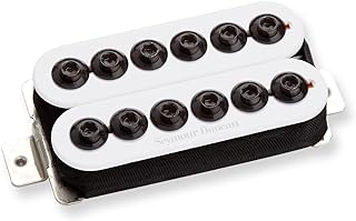 Seymour Duncan SH-8b Invader Bridge Humbucker Pickup for Electric Guitar - White