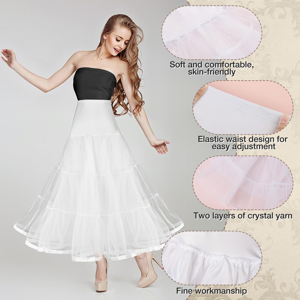 Damska spódnica, spódnica z lat 50-tych w stylu vintage tiulowa rockabilly petticoat elastyczna talia, spódnica w stylu retro tutu damska retro lata 80-te przyjęcie Halloween karnawał kostium na