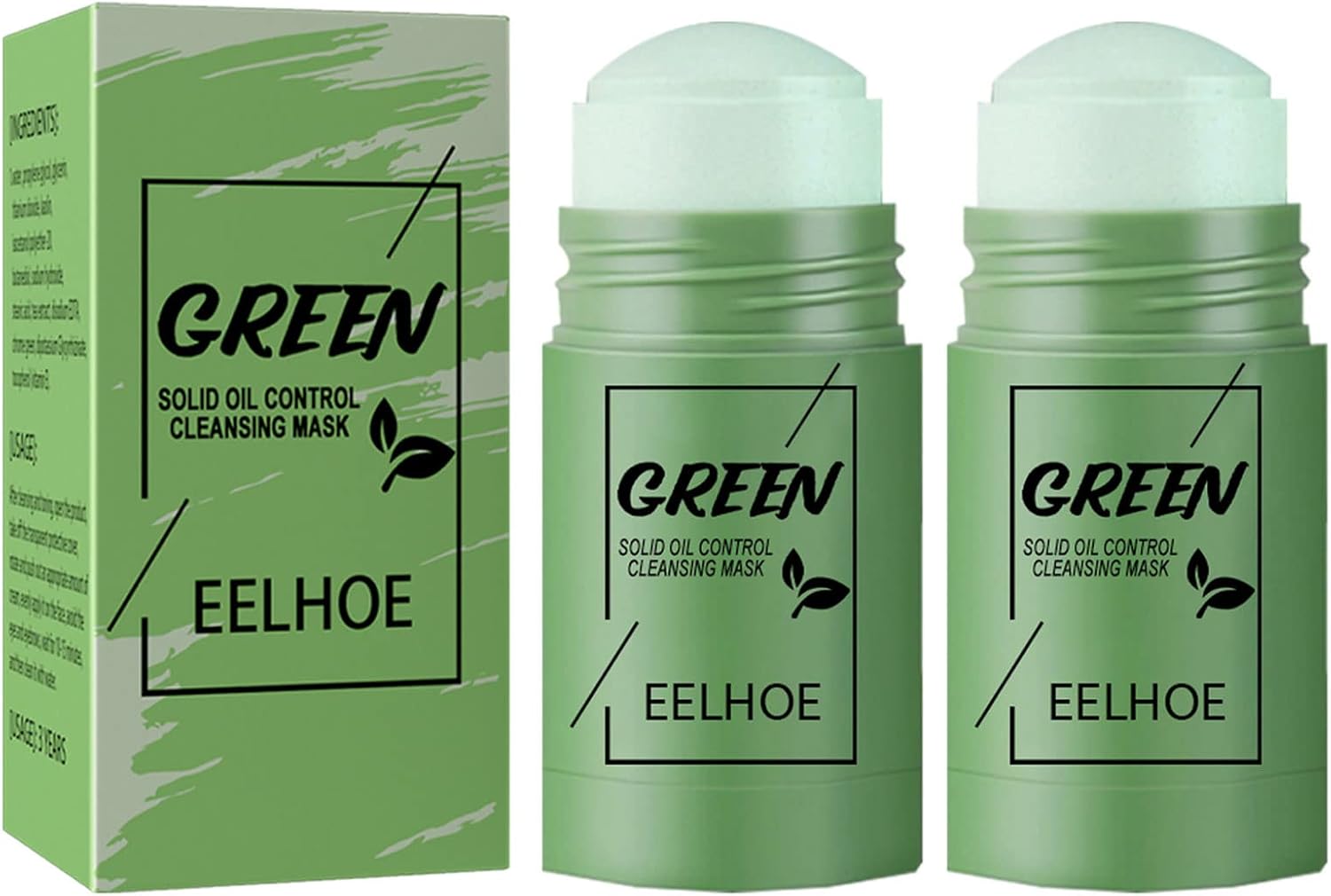 Eelhoe Mask Stick, Eelhoe Green Mask Stick, Green Mask Stick Eelhoe