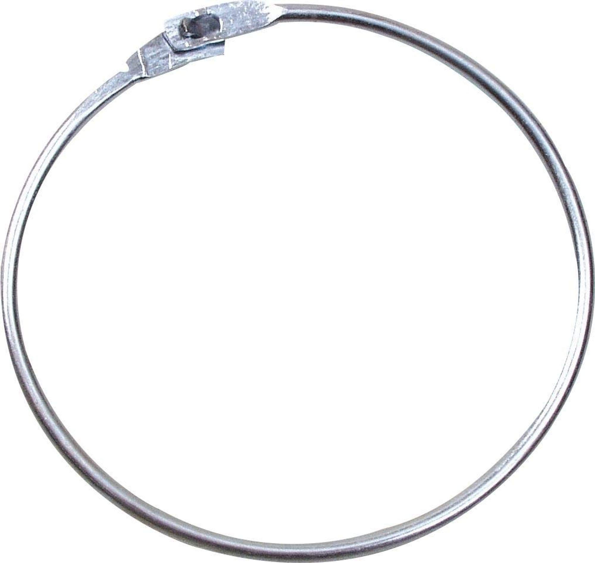Kuebler Sport Unisex Argenté Metal Ring For Jacket