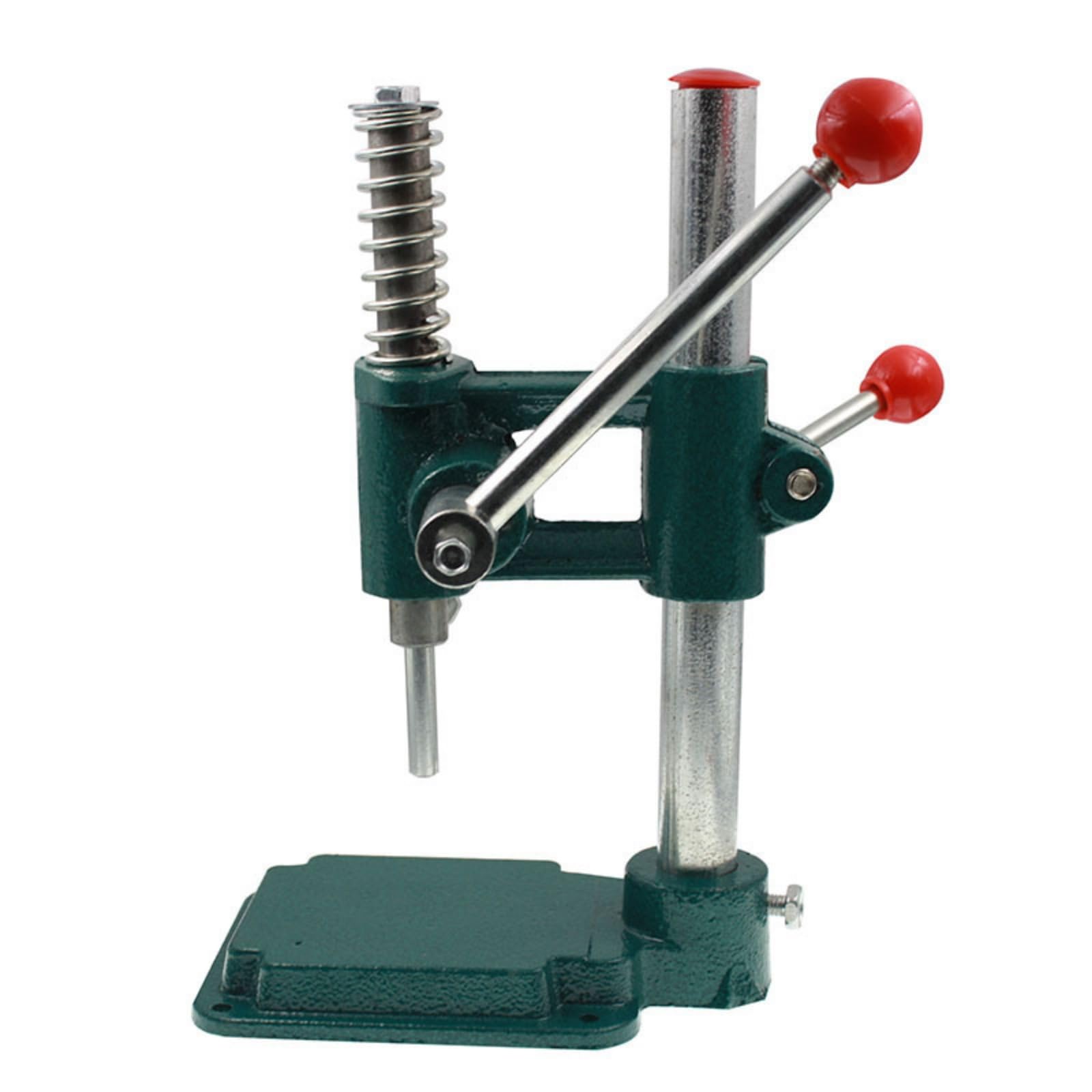 Machine à Presse Manuelle Presse Sertisseuse Outil Colonne Verticale Stable et Base Plane Antidérapante pour Résultats Nets et Répétés Adaptée aux Établis Studios Espaces de Travail