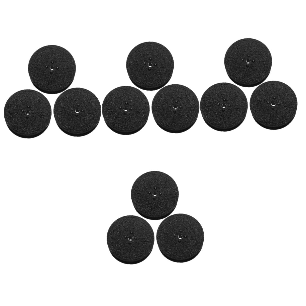 SEWACC 12pièces Ruban Encre Pour Machine à Écrire Lot De Rubans Légers Installation Facile Compatible Avec Modèles Classiques Encre Noire Pour Impression Claire Et Nette