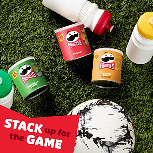 Pringles Potato Crisps Chips, Lunch Snacks, Office And Kids Snacks, Grab N' Go Snack Pack, Variety Pack, 13.7Oz Tray (10 Cans) #TOP4