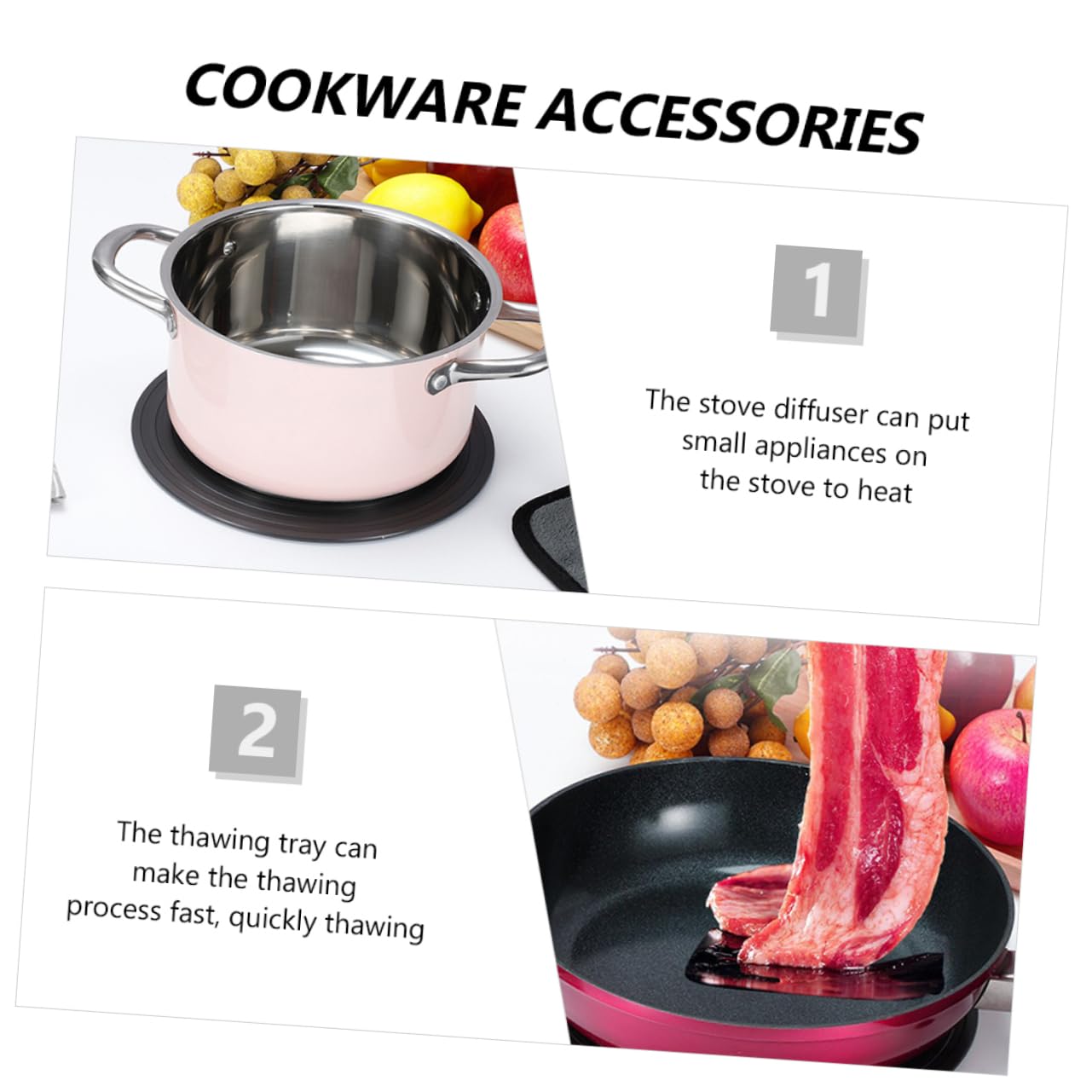 Piastra Diffusore Calore Gas Scottatura Protezione Pentole Diffusore Fiamma per Cucina Gas Energetico Distribuzione Calore Uniforme
