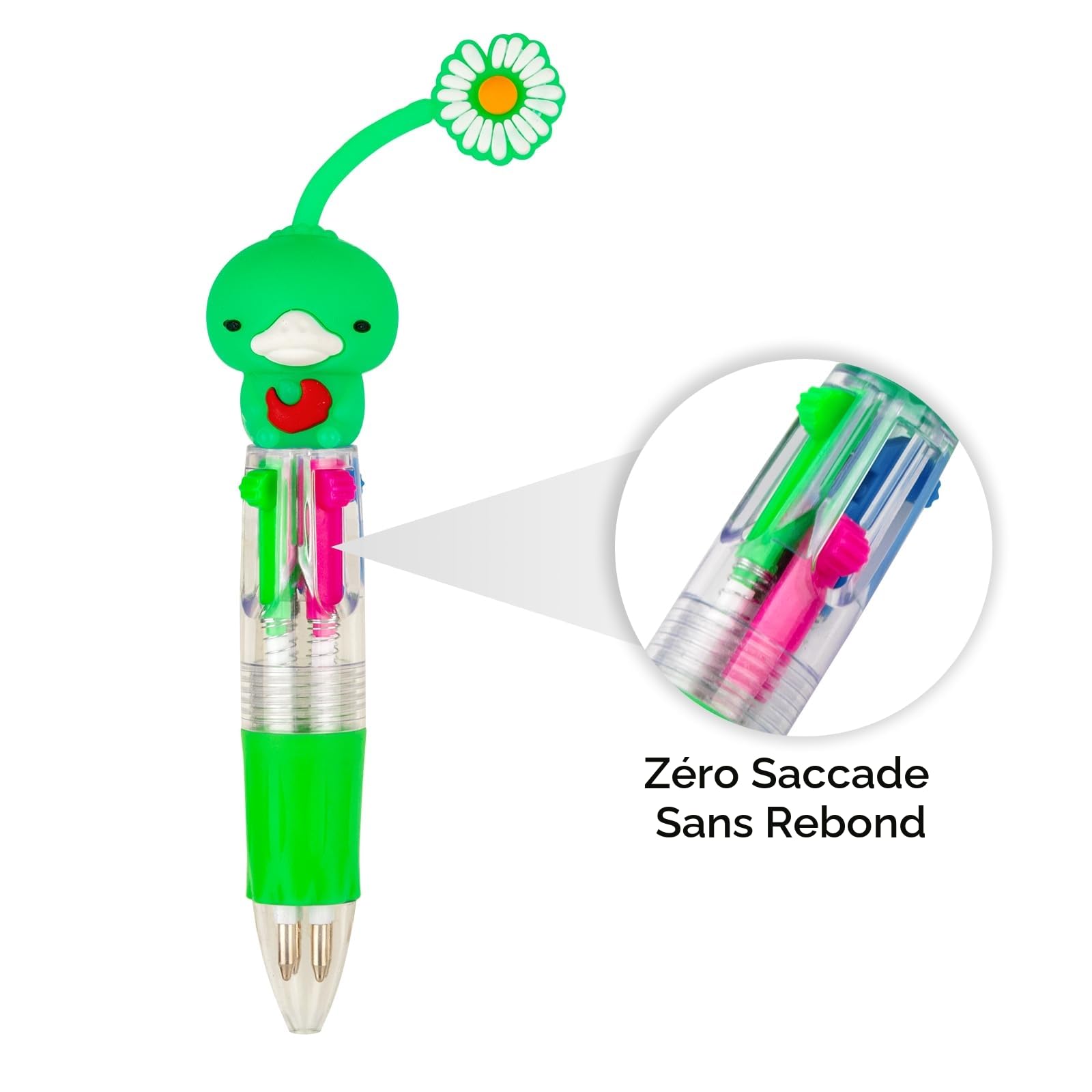 leyun Pack de 30 Stylos 4 Couleurs pour Enfants - Idéal pour Pochette Cadeau Anniversaire Enfant & Souvenirs