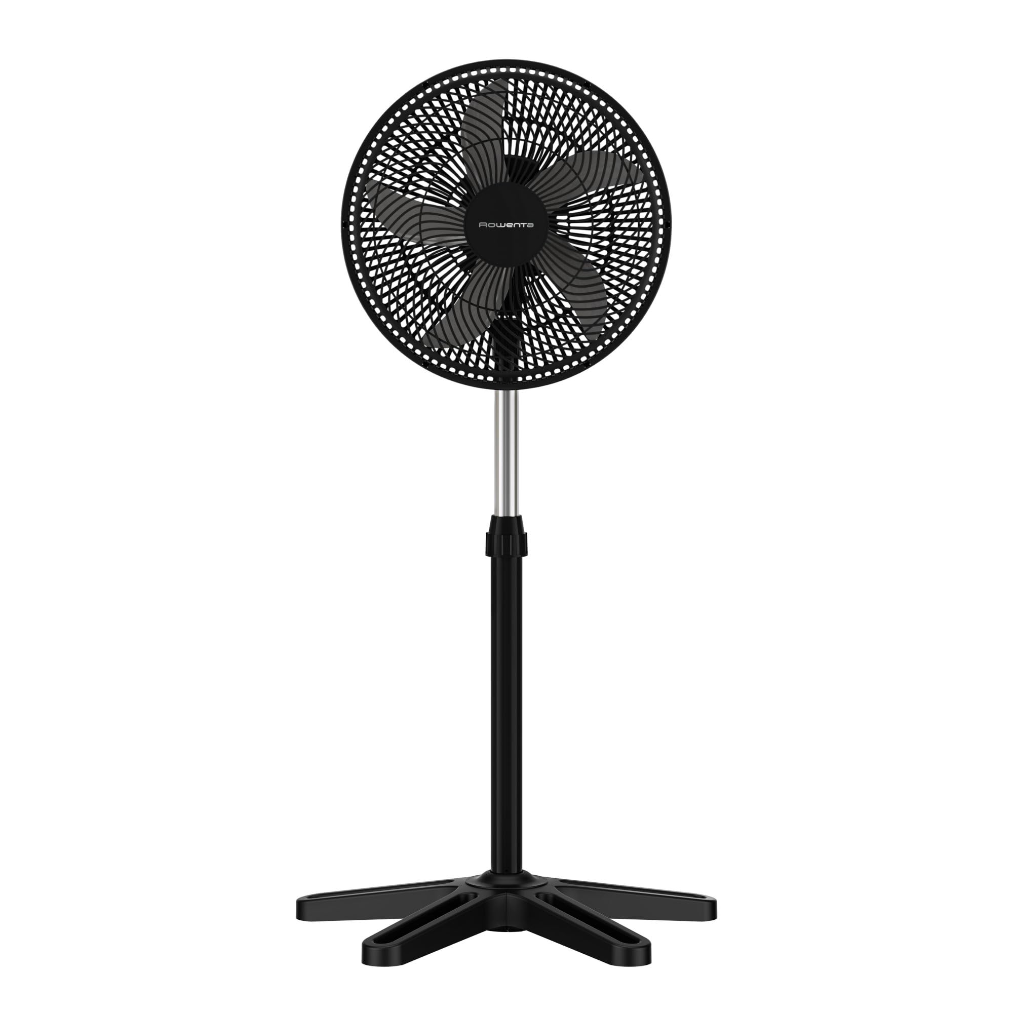Rowenta Turbo Essential, Ventilatore a Piantana, Potente, Design Durevole, Elevata Efficienza Energetica, 3 Velocità, Silenzioso, VU3110