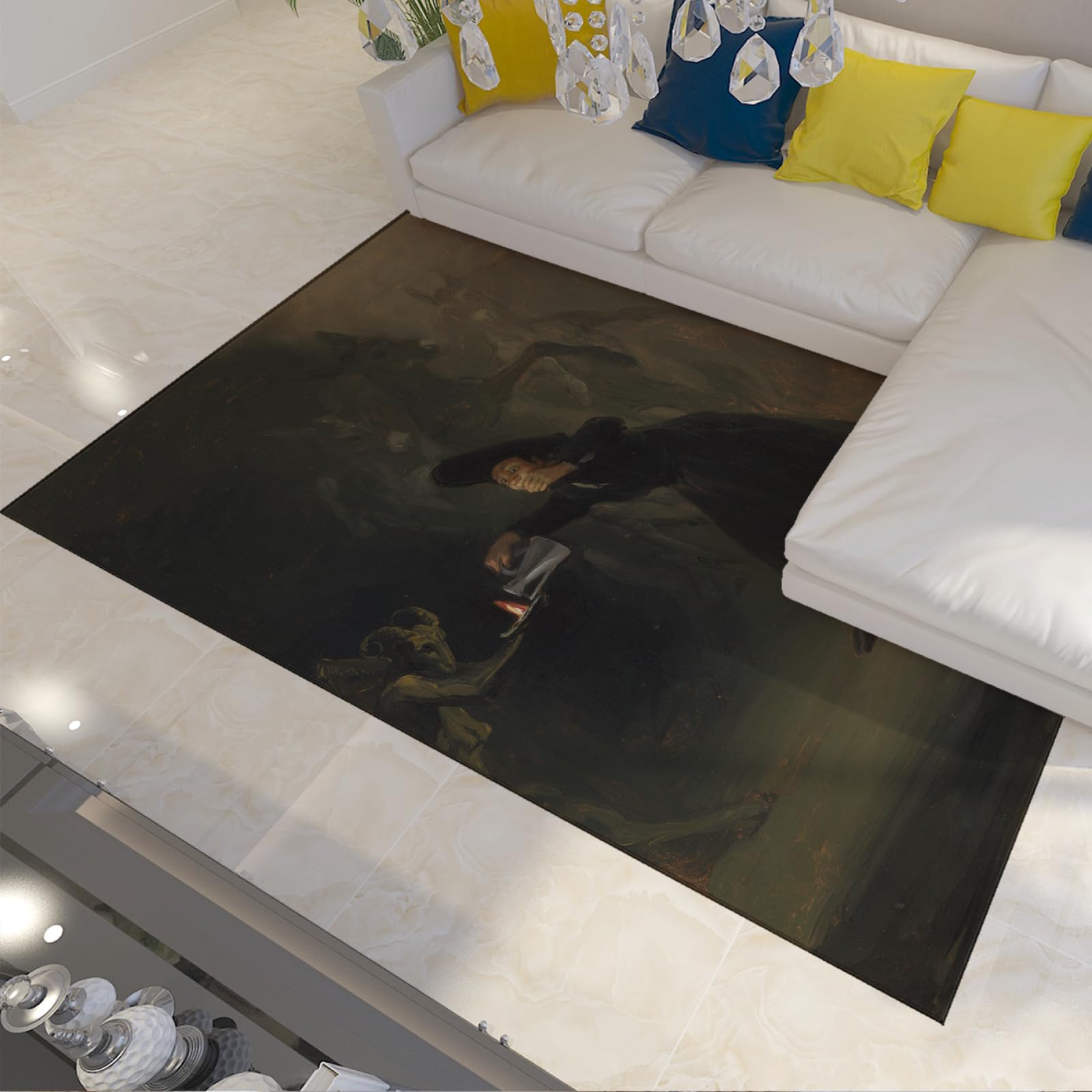 Tapis Francisco De Goya La Lampe du Diable 60x90 salon