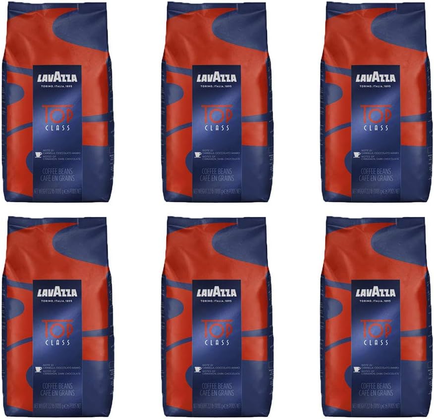 Lavazza Top Class Coffee Beans 1kg (6 Pack) Amazon.co.uk Grocery