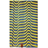 MAYNOWAX Coupon Pagne Tissu Wax Africain 100% coton 2 yards soit 180x120cm