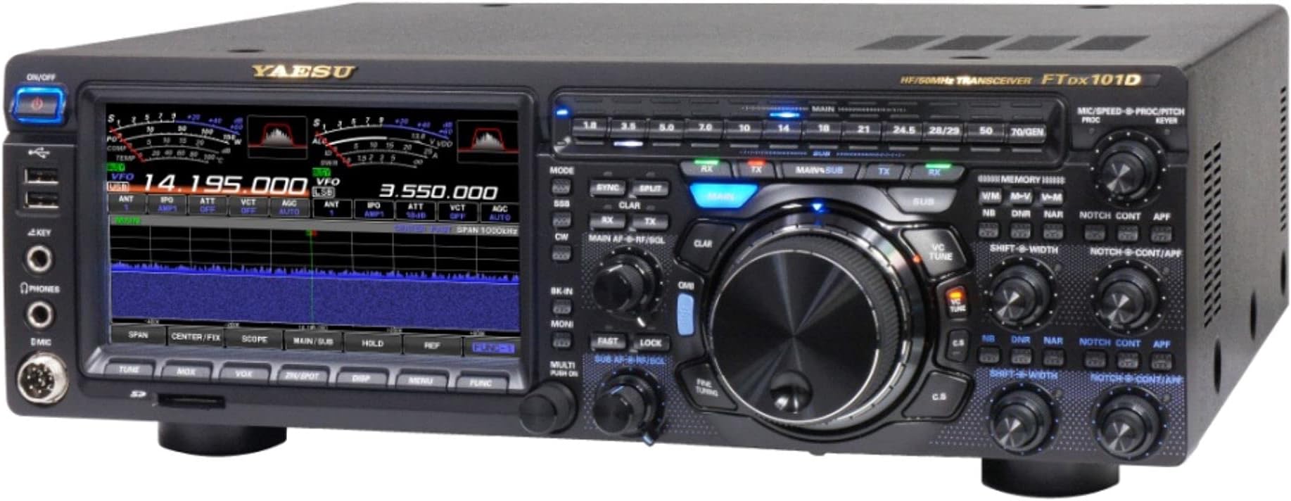 FTDX101D HF/50/70MHz Transceiver