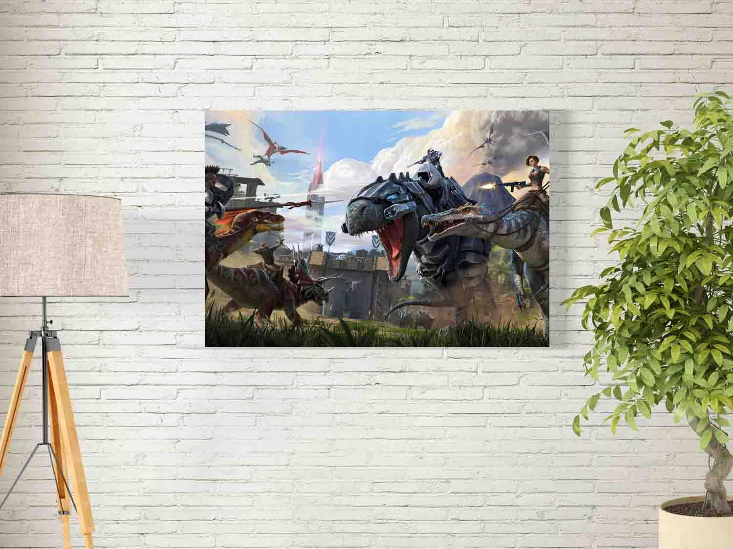 bpa Ark Survival Evolved 3 Wall Art for Decoration easy to hang, 40x60cm, 1Pcs