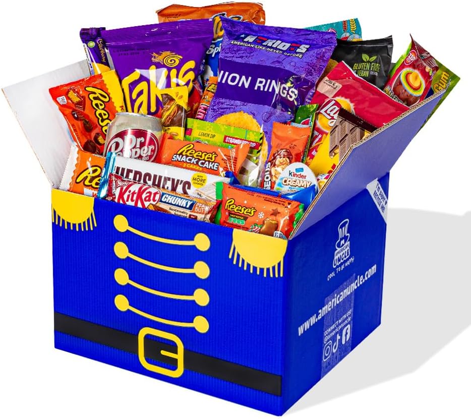 American Uncle box snack dolci, salati e bevande a sorpresa - box snack ...