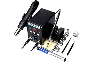 Estación de Calor y Soldadura 2 en 1 8586: Tu Aliado en Electrónica