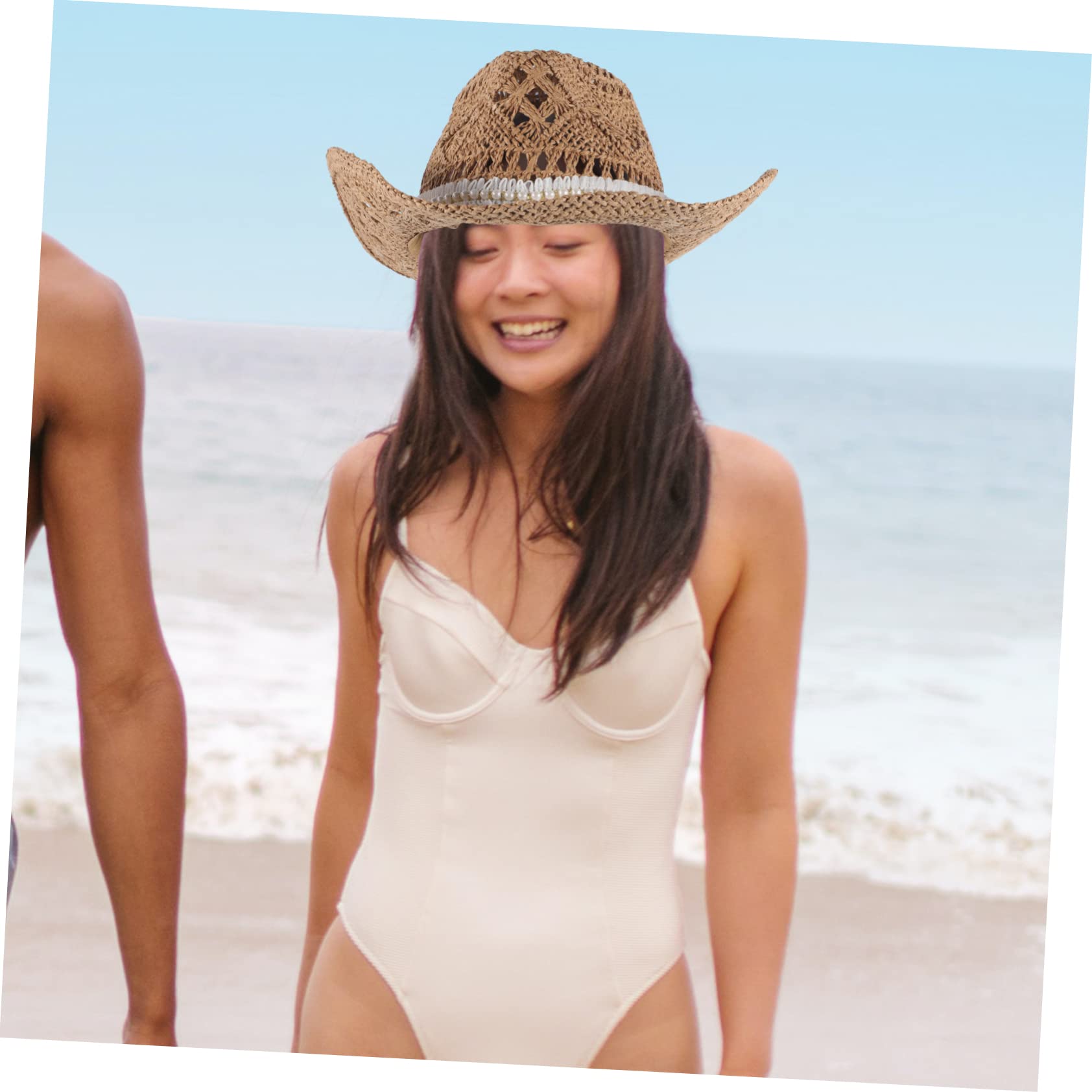 Sombrero de con ala Ancha para Verano Protector Solar para Playa y al Aire Unisex Diseño Cómodo y Transpirable