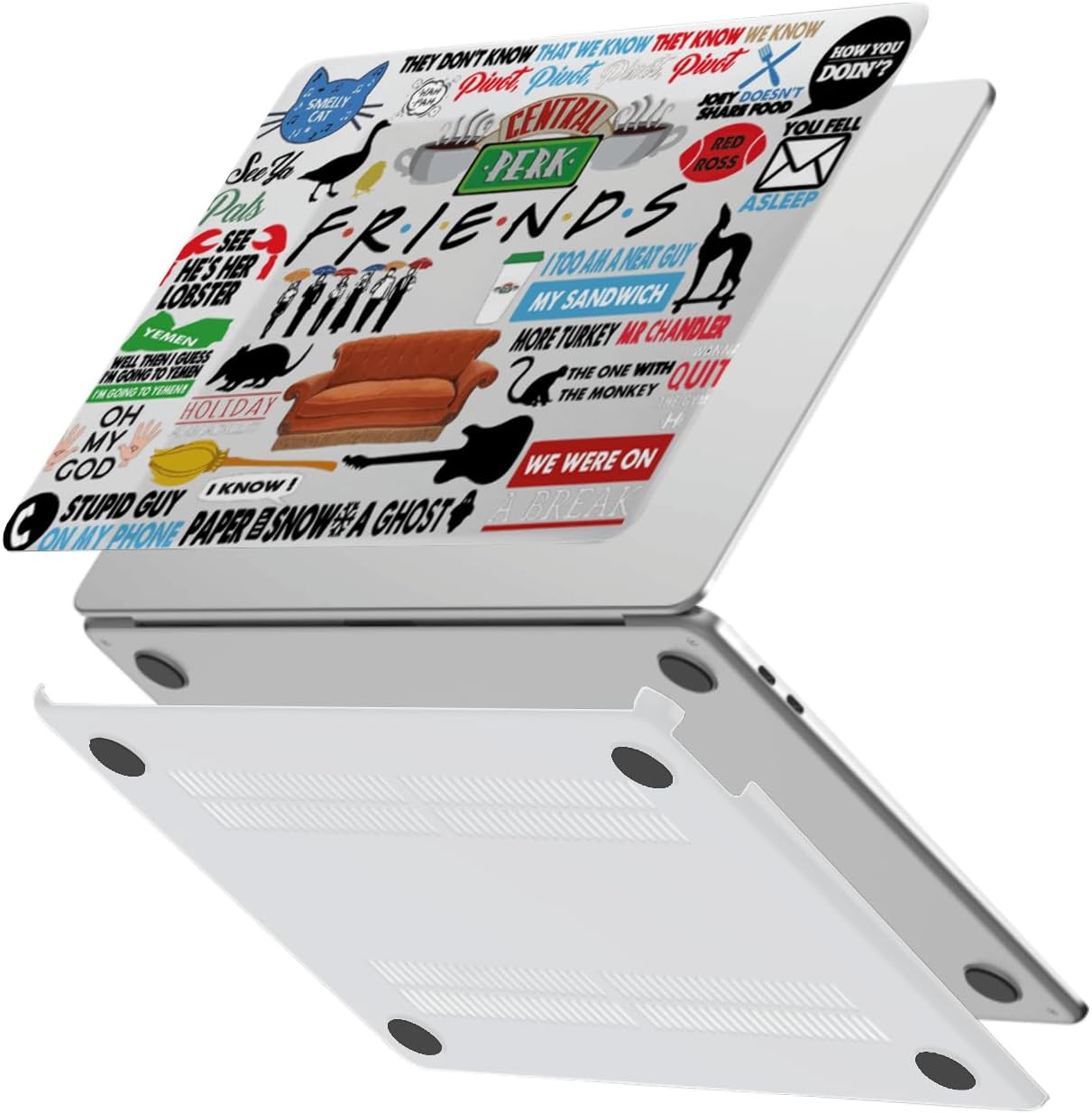 Hard Case for MacBook Pro 15 inch 2015 2014 2013 2012 Release Model A1398 with Pro 15.3" Retina Display,Protective Laptop Shell Cover for Mac Pro 15.3 Case,Funny Stickers