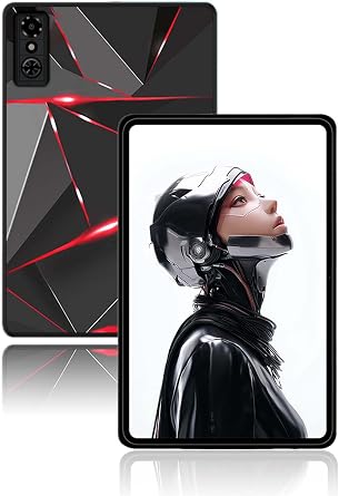 Case for REDMAGIC Astra Gaming Tablet 9.06inch,NOUKAJU Tablet Protection Case,Drop-Resistant,Anti-Scratch,Protection Cover for REDMAGIC AstraBlack-Red