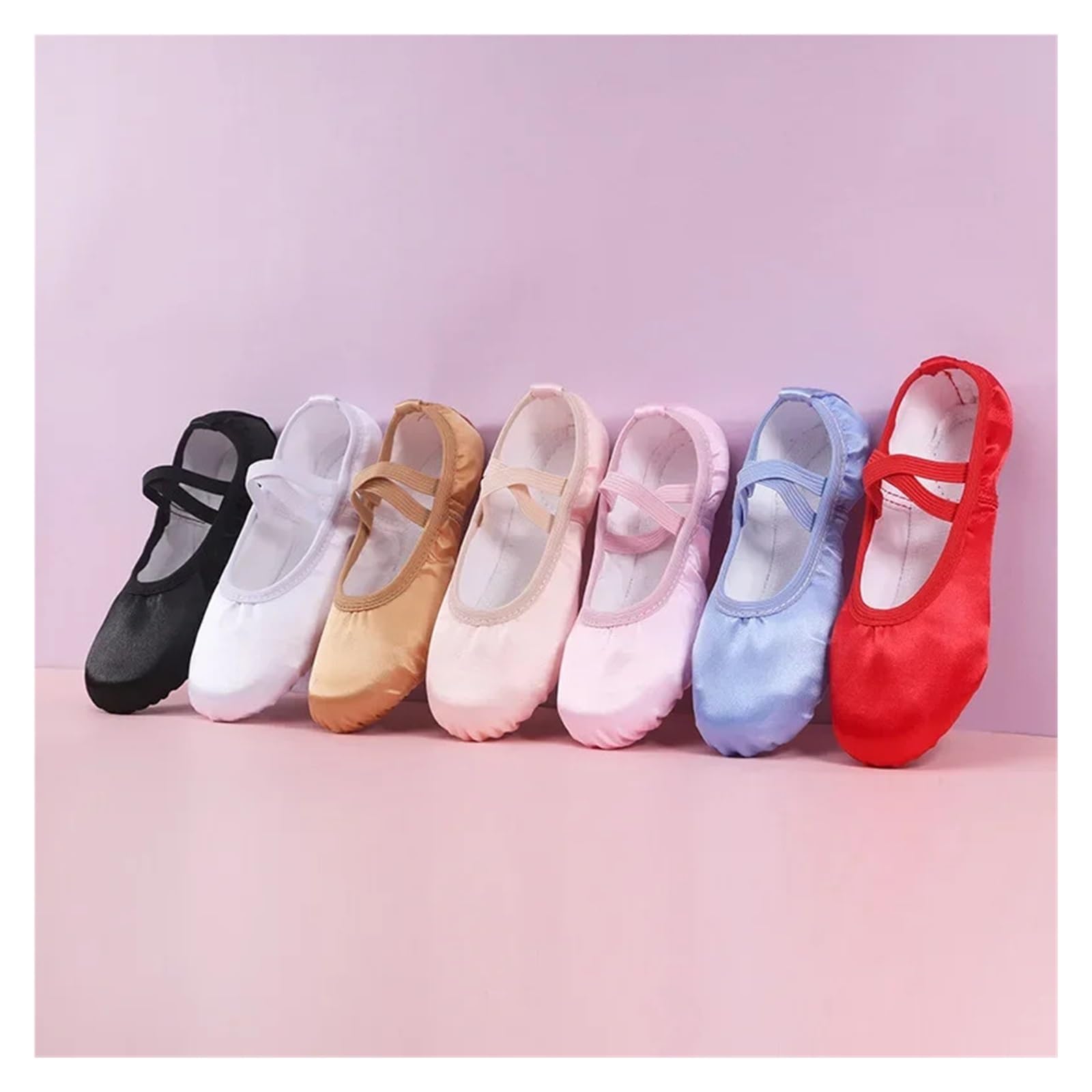 Tanzschuhe Damen Reines Satin Rosa Fleisch Blau Farbe Von 23 Zu Frauen 43 Mädchen Spitzenschuhe