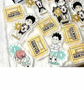Amazon.co.jp: ハイキュー ミニ アクリルスタンド セット 日向