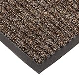 NoTrax T39 Bristol Ridge Scraper Carpet Mat, for Wet and Dry Areas, 3' Width x 5' Length x 3/8