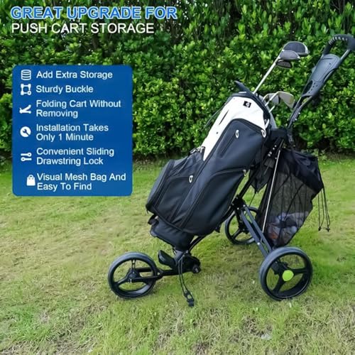 Organizador de carritos de golf para hombre con almacenamiento de gran capacidad 6