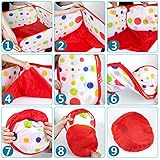 MOOKLIN ROAM Baby Bällebad, Φ120CM Faltbar Bällepool Pop Up Zelt Kinderspielzelt mit Aufbewahrungsbeutel für Bällebäder Babybälle, 3+ Monate Baby Kinder (Bälle Nicht Inbegriffen)