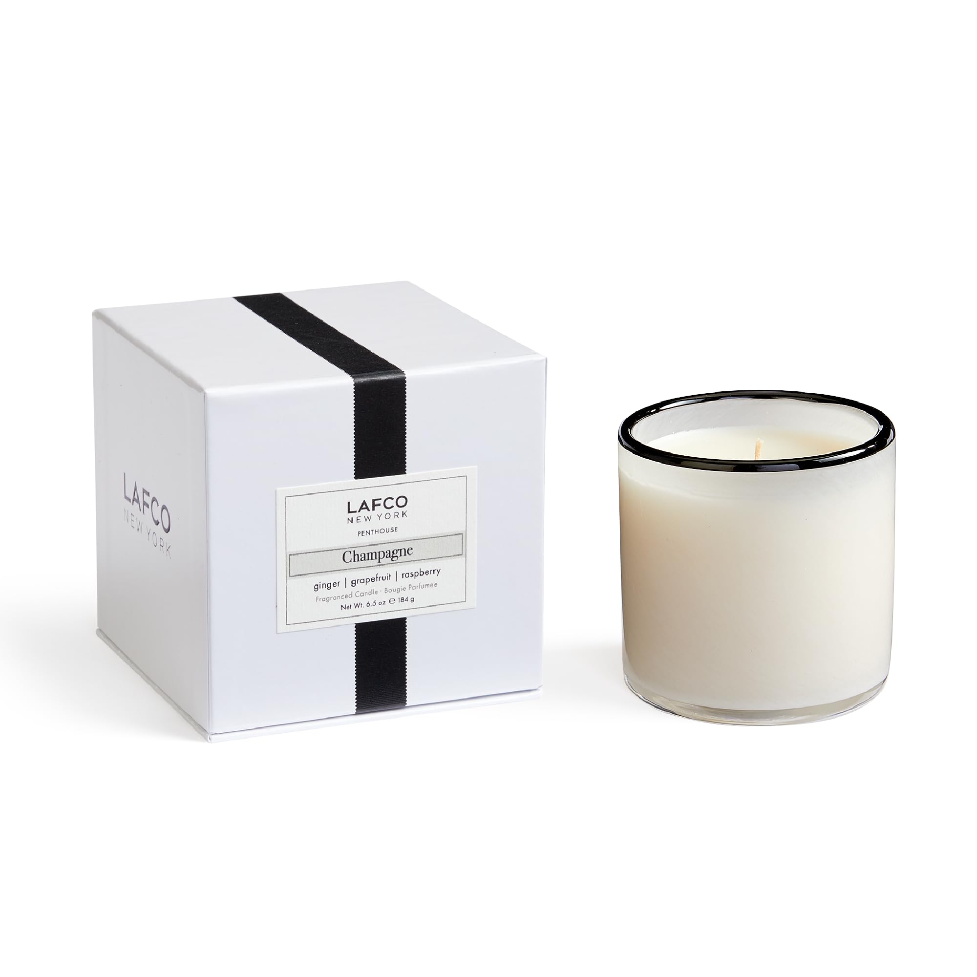 Amazon.com: LAFCO New York Classic Candle, Champagne - 6.5 oz - 50