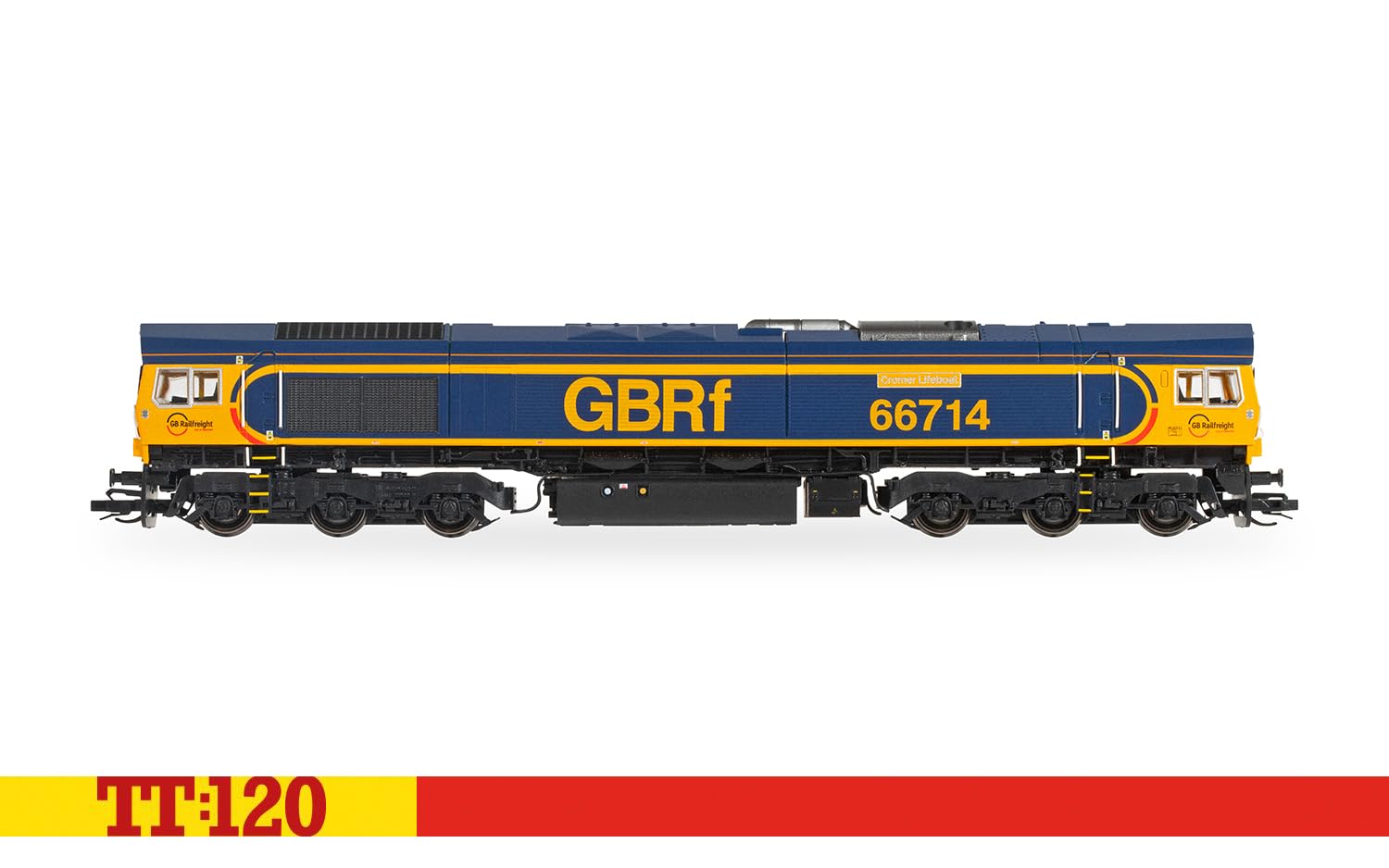 TT Hornby TT:120 TT3016M Class 66 714 'Cromer Lifeboat' GBRF Loco