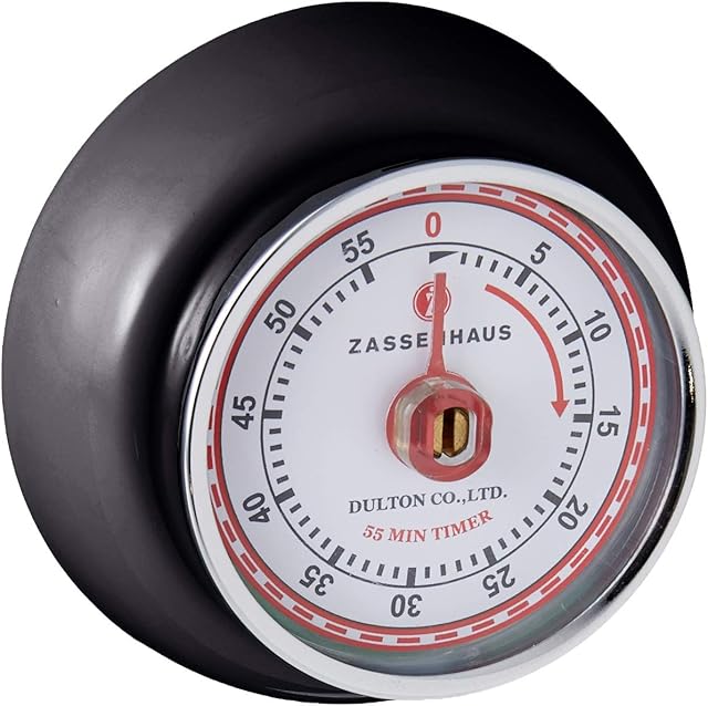Zassenhaus Timer Speed, Metal Black