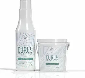Kit Relaxamento Guanidina 2Kg + Líquido Ativador 1L Kali Cosmetics