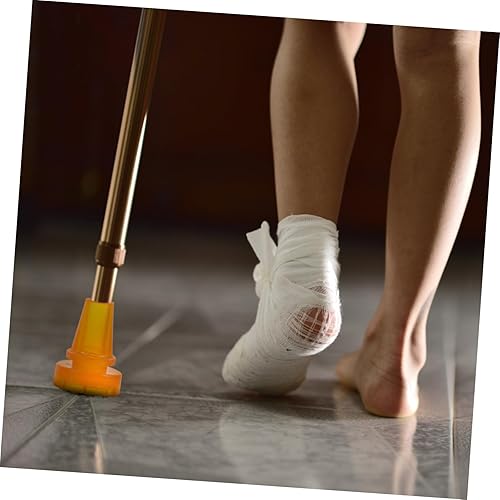 Miniatura 6 de Puntas de caña de tendón de ternera, almohadillas para pies de muletas, accesorios para bastones, accesorios pesados, bastones de senderismo para