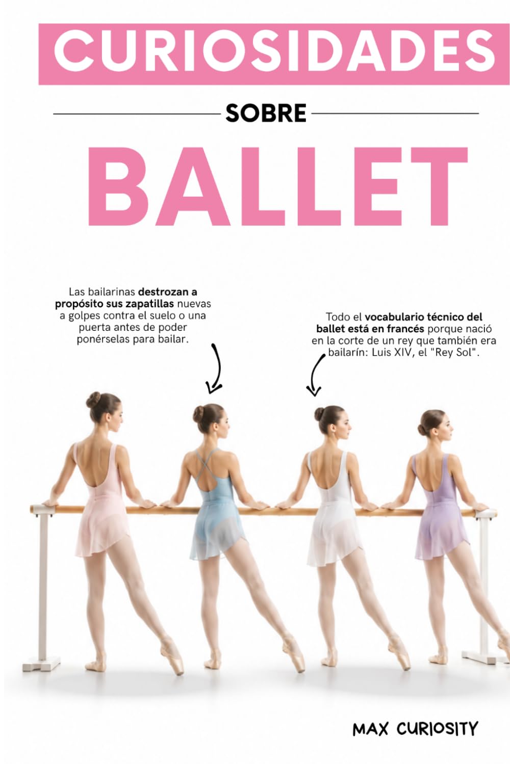 Curiosidades del Ballet: Historia, Secretos y Anécdotas de las Grandes Bailarinas: Hechos increíbles, historias sorprendentes y el regalo perfecto para bailarinas y amantes de la danza clásica