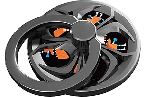 Anti-Anxiety Finger Ring Stand for iPhone and Android Devices