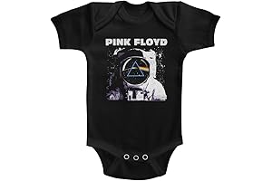 American Classics Pink Floyd Prism Black Infant Baby Creeper Snapsuit Romper