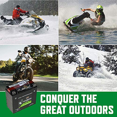 Interstate Batteries Cytx20Hl-Bs 12V 18Ah Powersports Battery Rechargeable Replacement High-Performance Agm Battery For Motorcycles, Atvs, Utvs, Jet Skis, Snowmobiles #TOP5