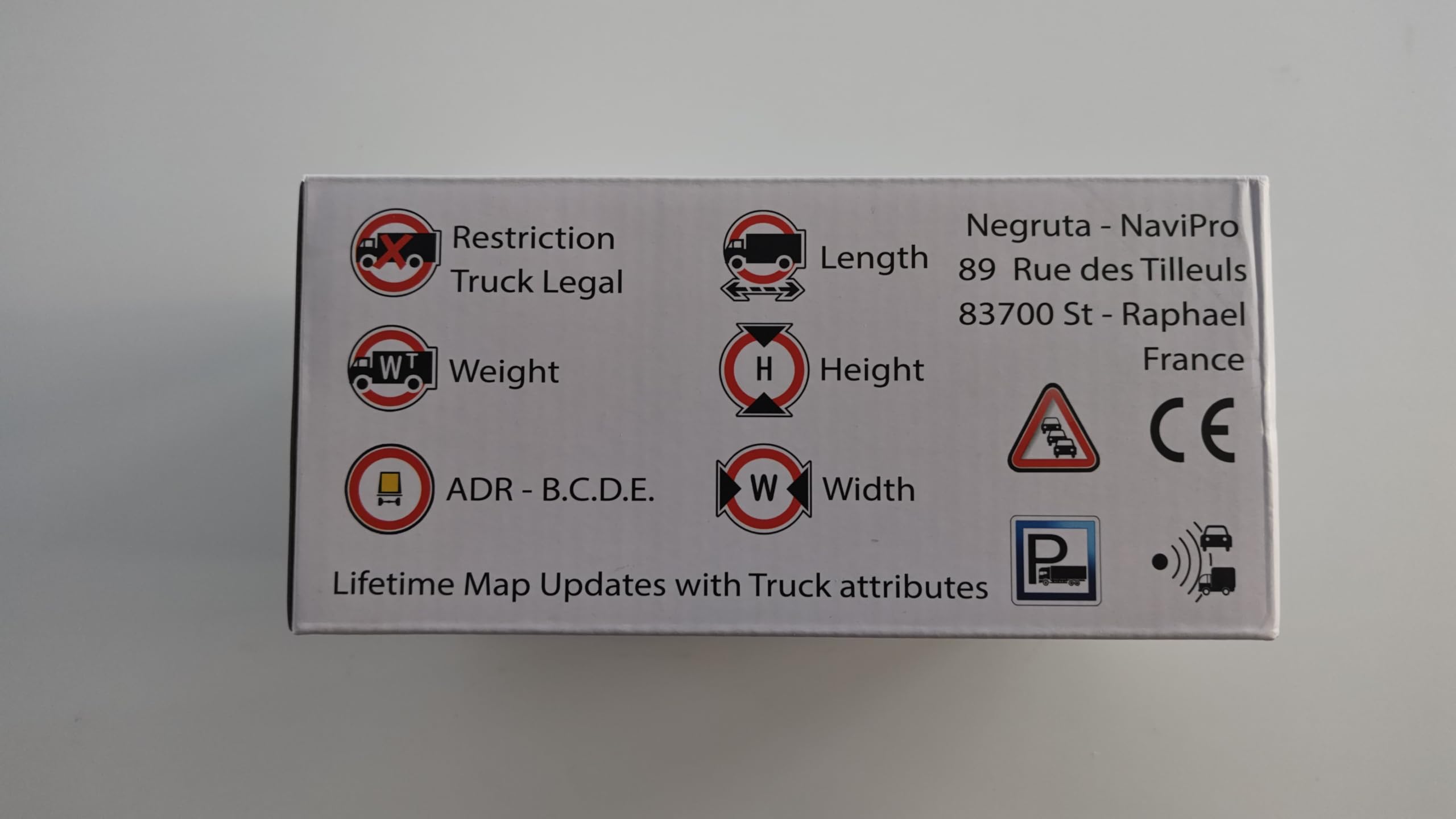 GPS Poids Lourd NaviPro 9XLs, 9 Pouces, GPS pour Camion Bus Voiture, Europe A Vie