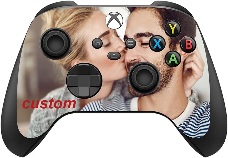 Custom Vinyl Skin Sticker Decal Cover for Xbox Series S/X Controller with Your Own Picture